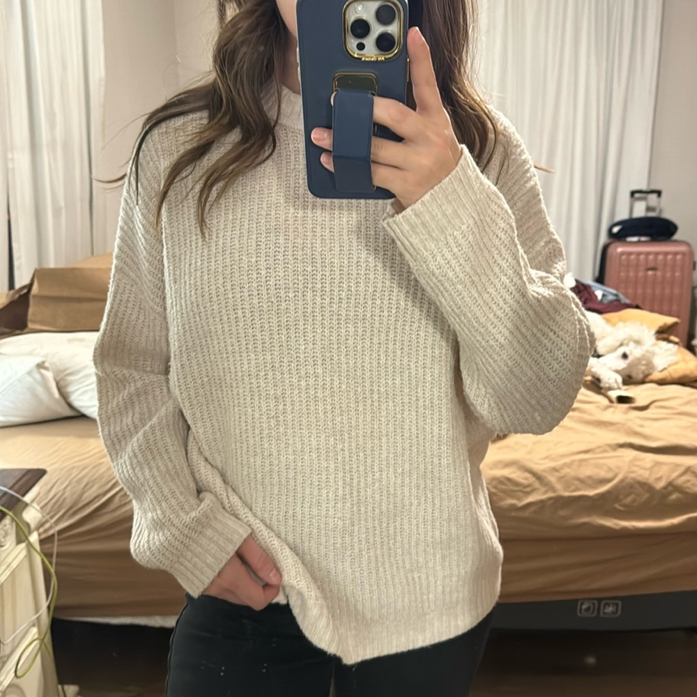 American eagle oversized knitted cardigan